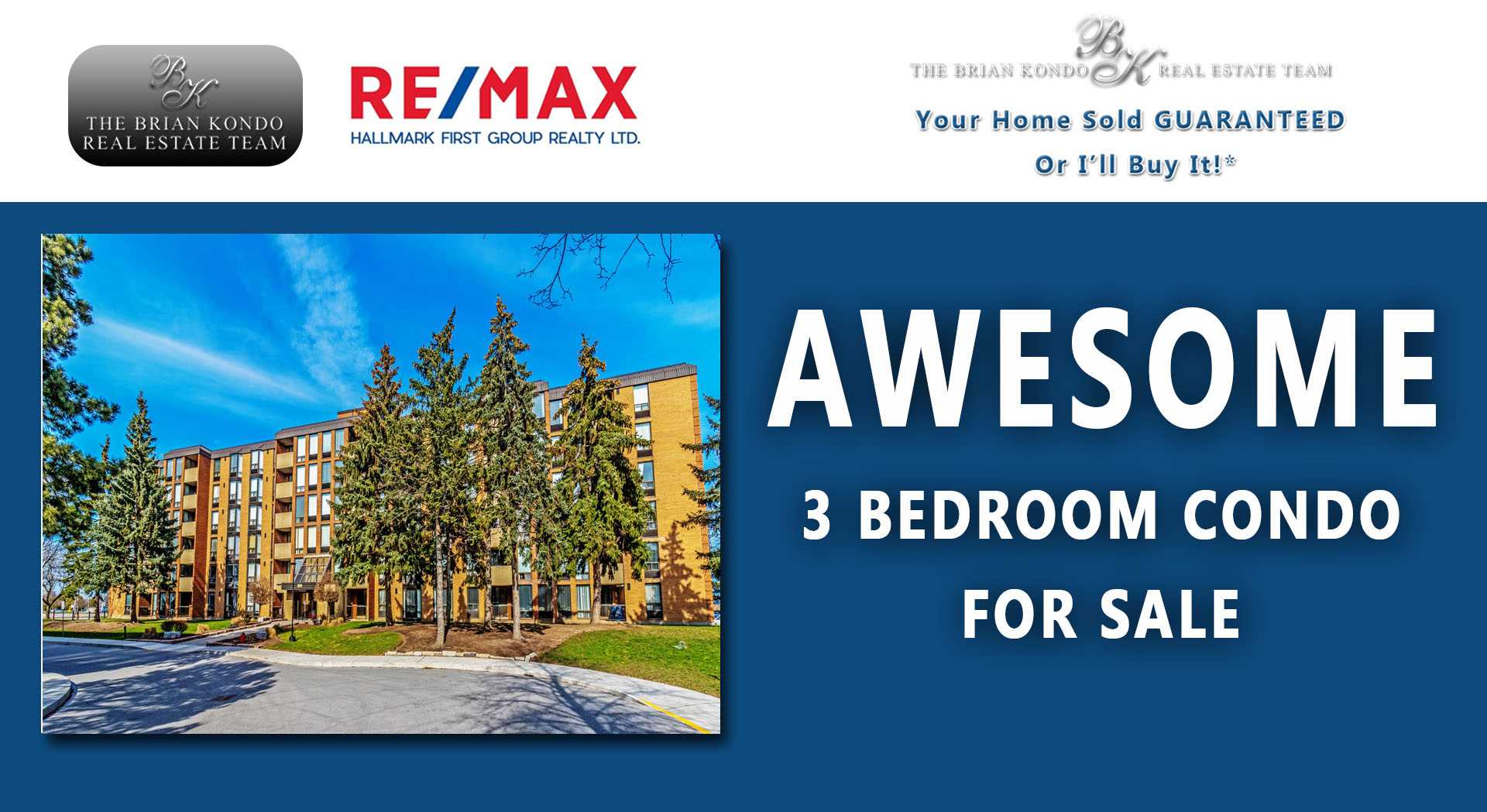 AWESOME 3 BEDROOM CONDO FOR SALE | The Brian Kondo Real Estate Team