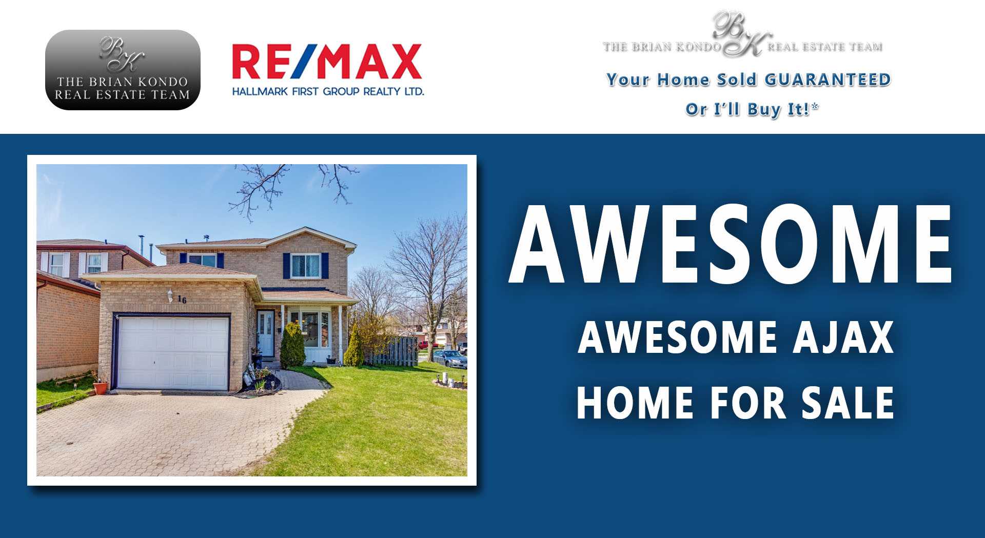 AWESOME AJAX HOME FOR SALE | The Brian Kondo Real Estate Team