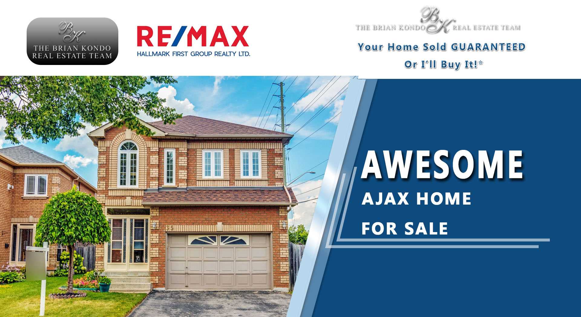 AWESOME AJAX HOME FOR SALE | The Brian Kondo Real Estate Team