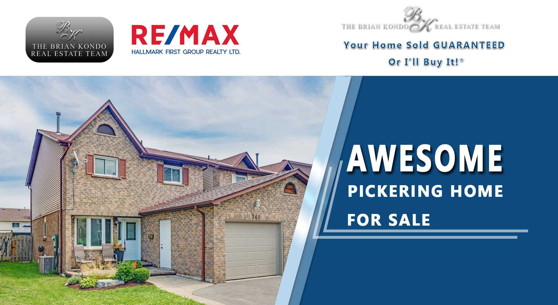 AWESOME PICKERING HOME FOR SALE | The Brian Kondo Real Estate Team