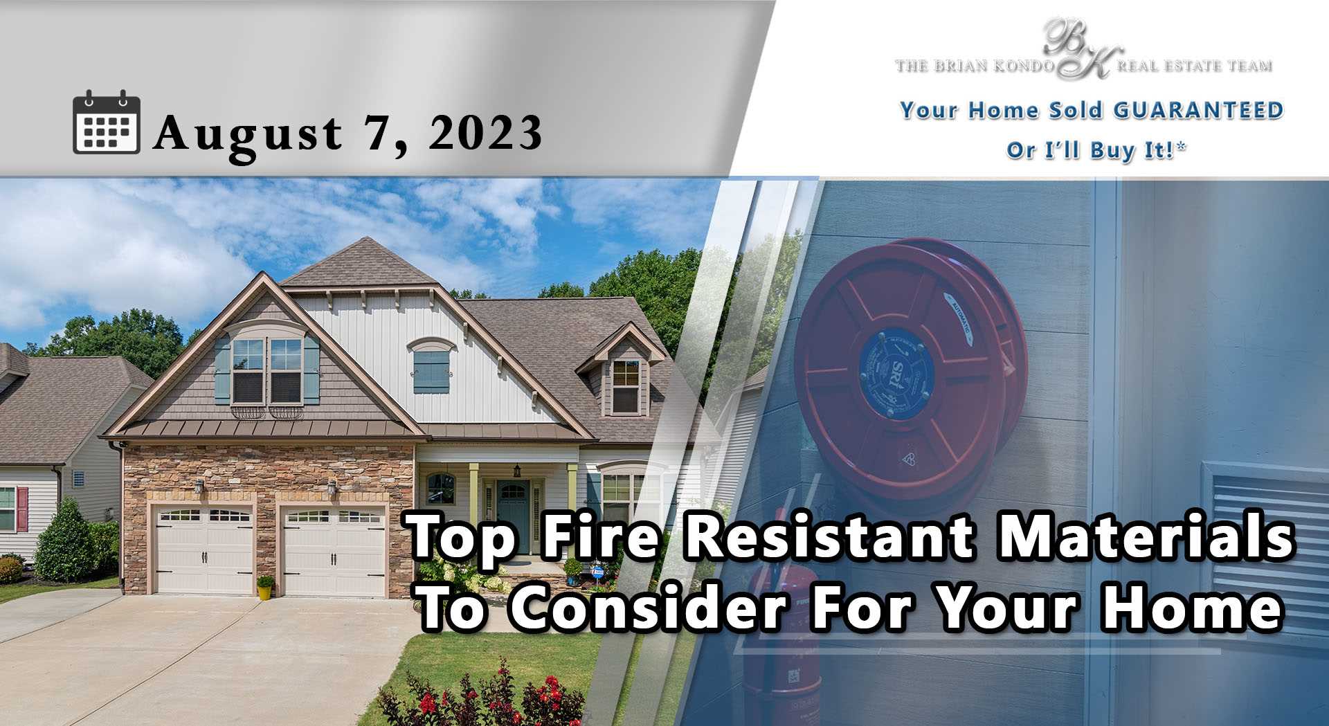 Top Fire Resistant Materials To Consider For Your Home