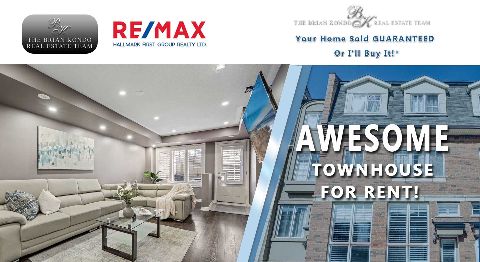 AWESOME OAKVILLE TOWNHOUSE FOR RENT! | The Brian Kondo Real Estate Team