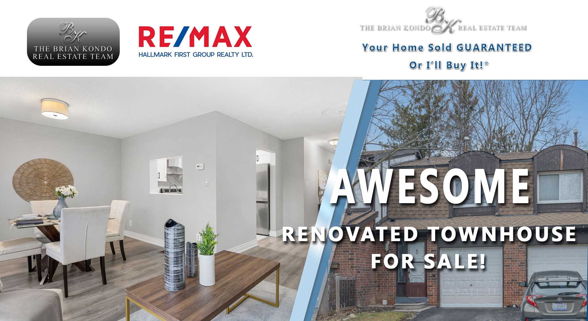 AWESOME RENOVATED TOWNHOUSE FOR SALE! | The Brian Kondo Real Estate Team