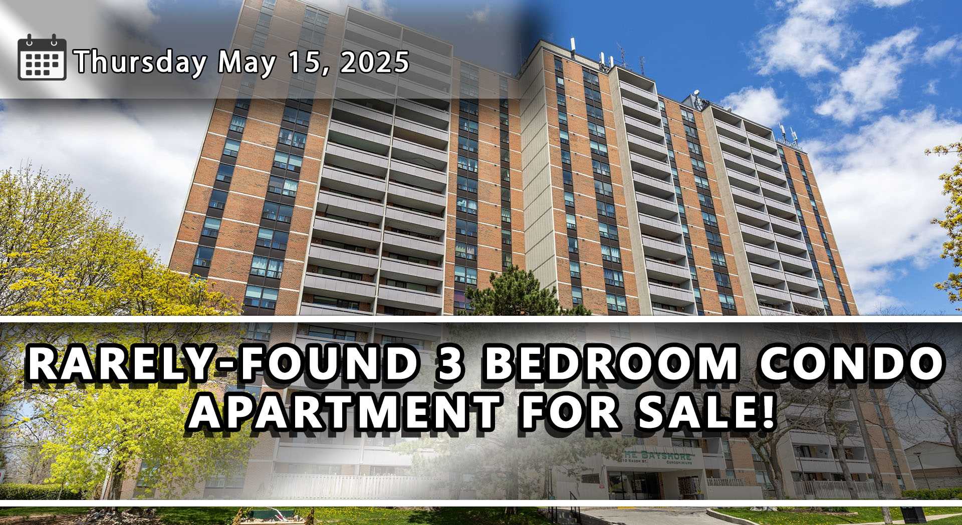AWESOME 3 BEDROOM CONDO APARTMENT FOR SALE!
