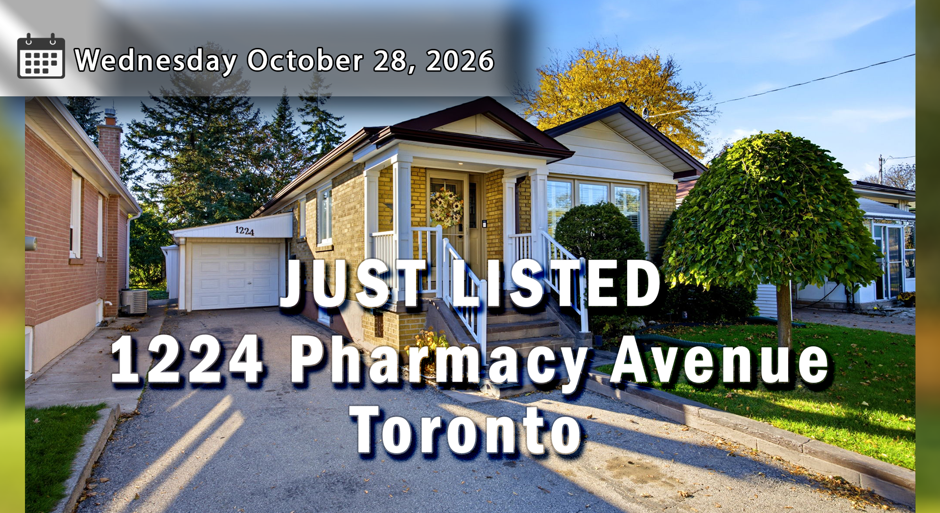 Just Listed: 1224 Pharmacy Avenue, Scarborough – Gorgeous Renovated Bungalow With Finished Basement In-Law Suite!