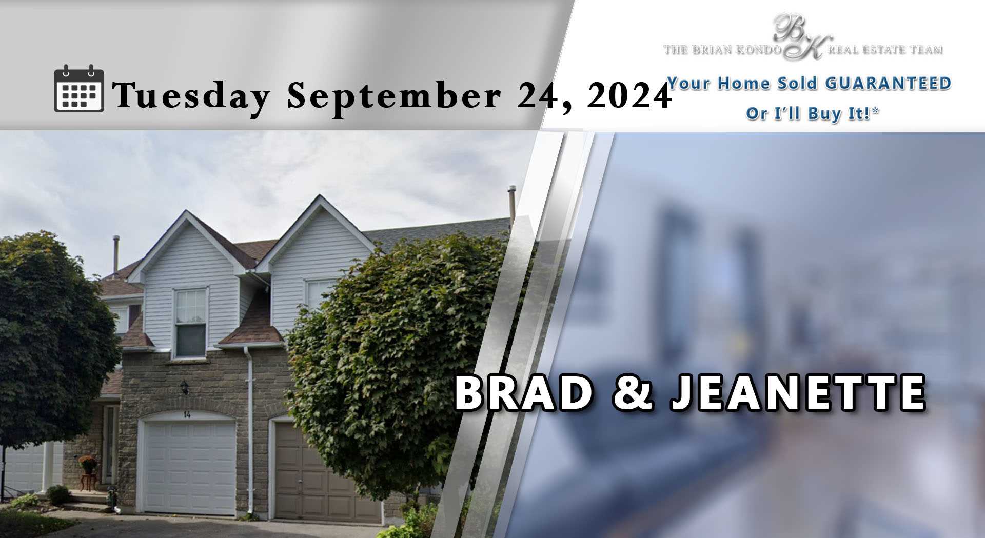 What Our Clients Had to Say About Working With The Brian Kondo Real Estate Team | Brad and Jeanette