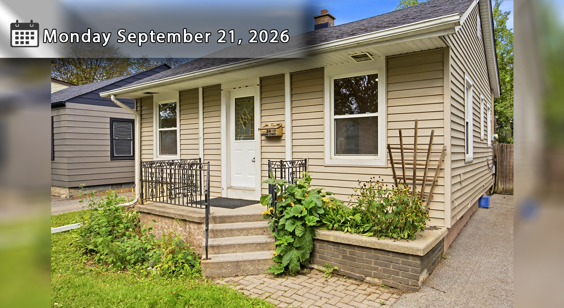 Just Listed: Detached Ajax Bungalow for $568,000 – 24 George Street