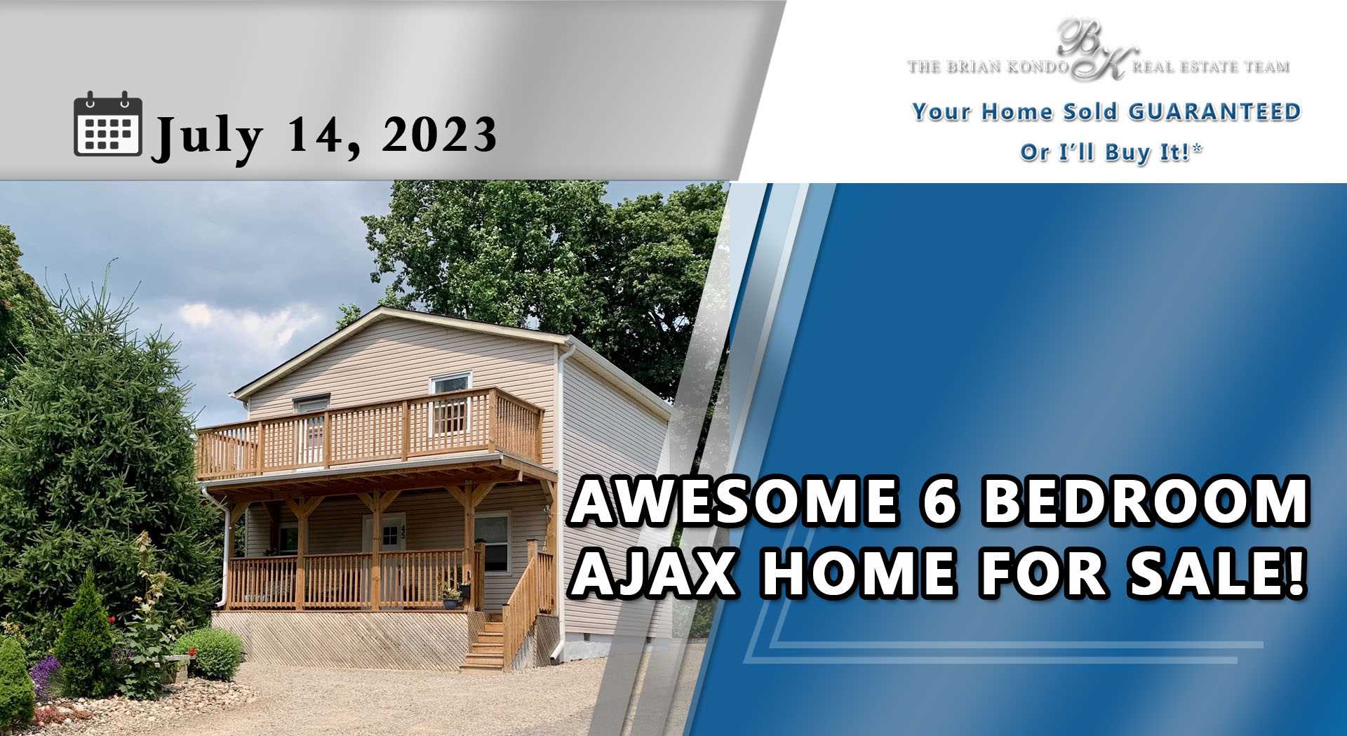 AWESOME 6 BEDROOM AJAX HOME FOR SALE! | The Brian Kondo Real Estate Team