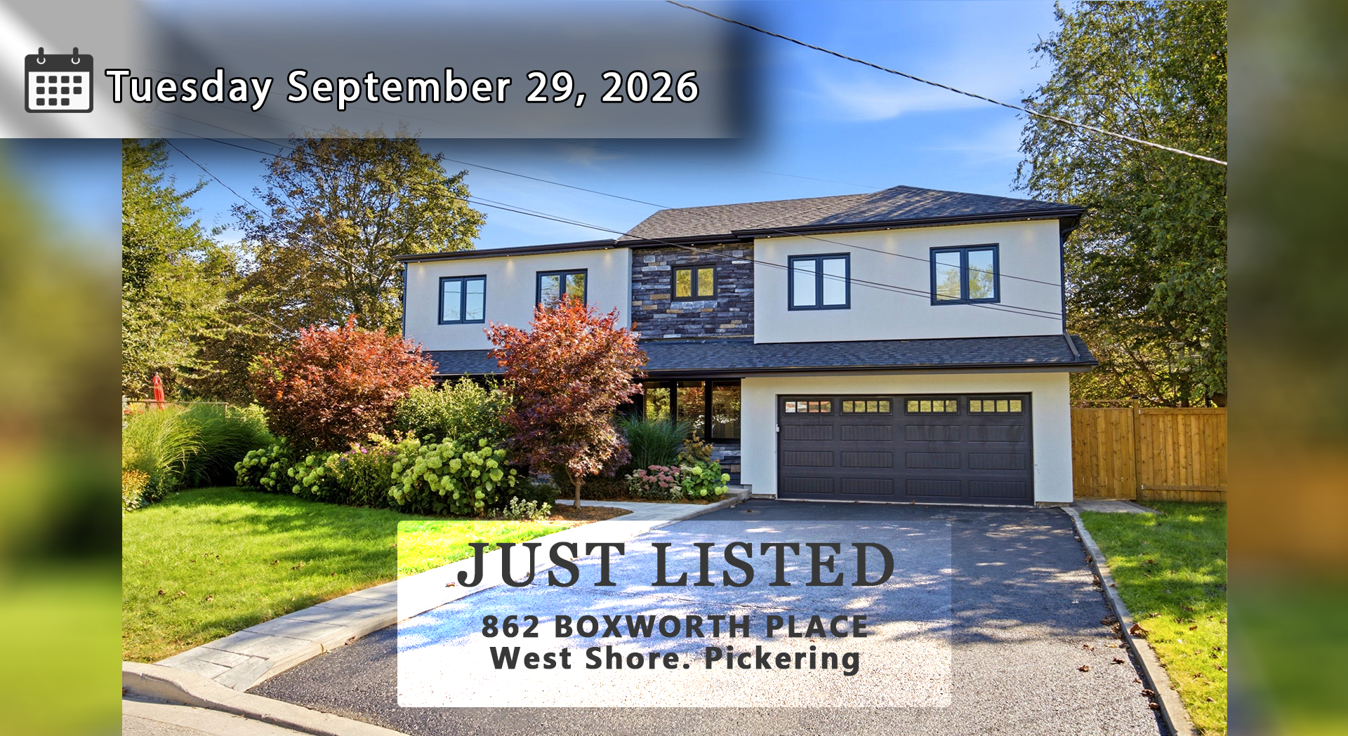 Just Listed: 862 Boxworth Place, Pickering