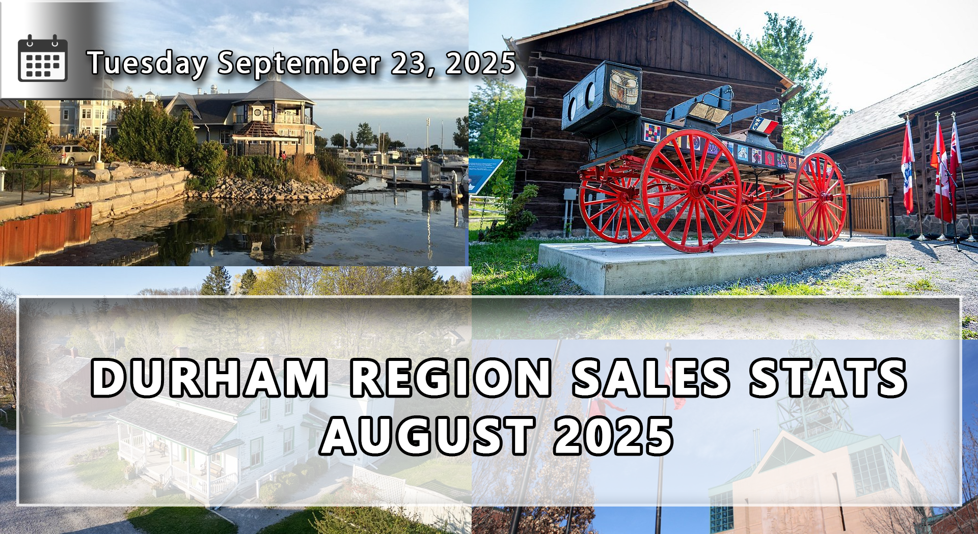 DURHAM REGION SALES STATS AUGUST 2025