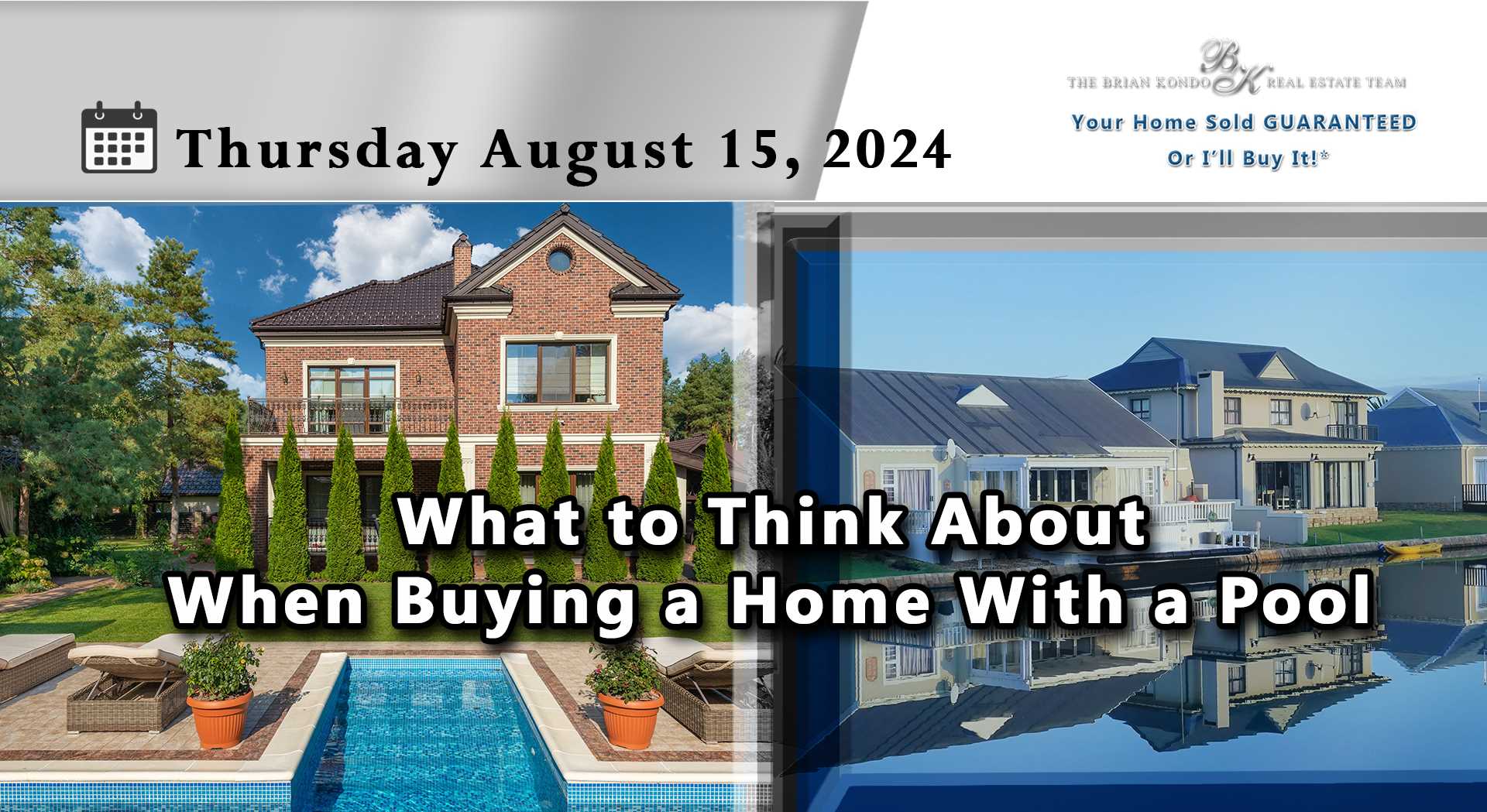 Factors to Consider When Purchasing a Home with a Pool