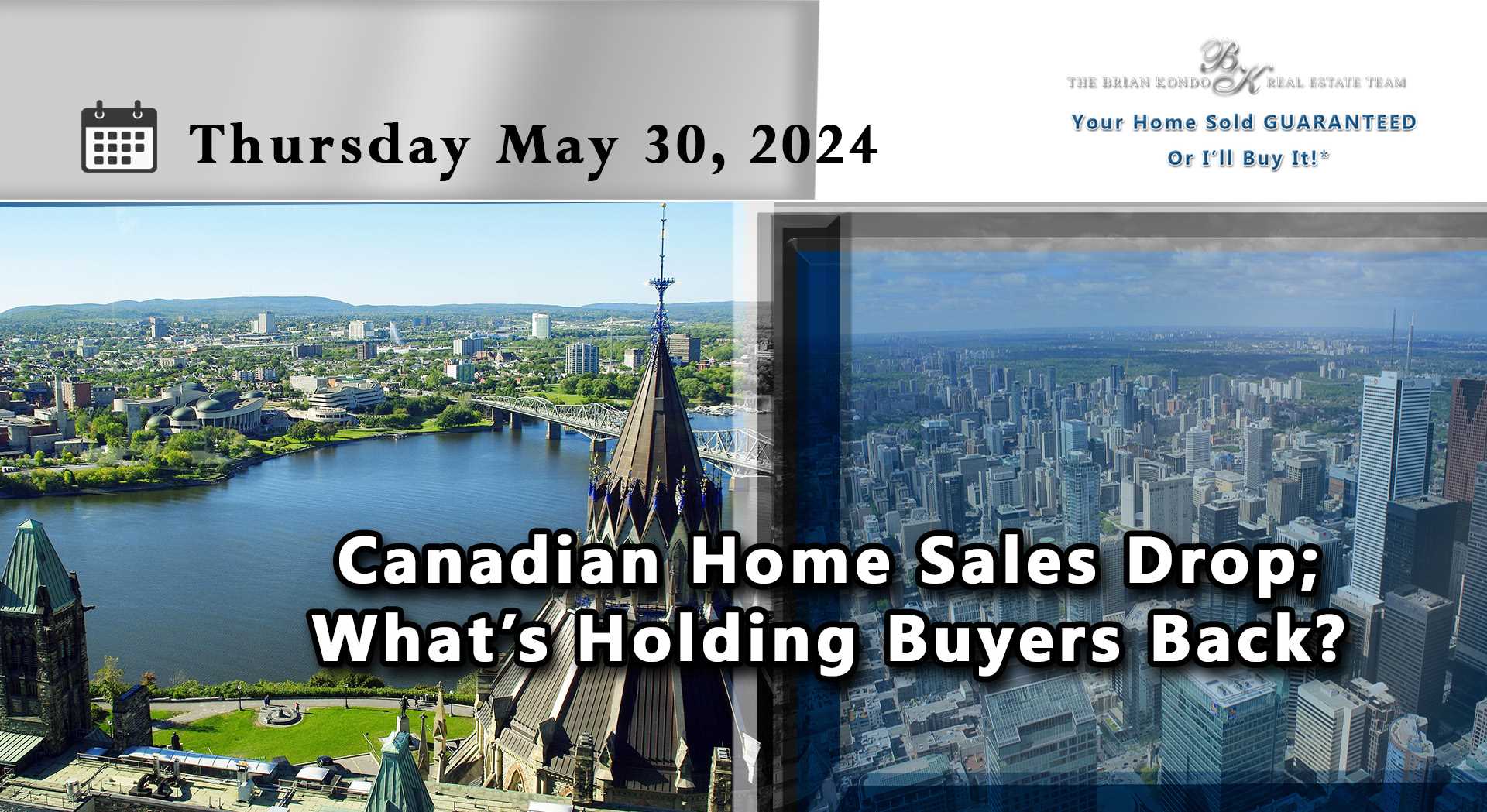 Canadian Home Sales Drop; What's Holding Buyers Back?