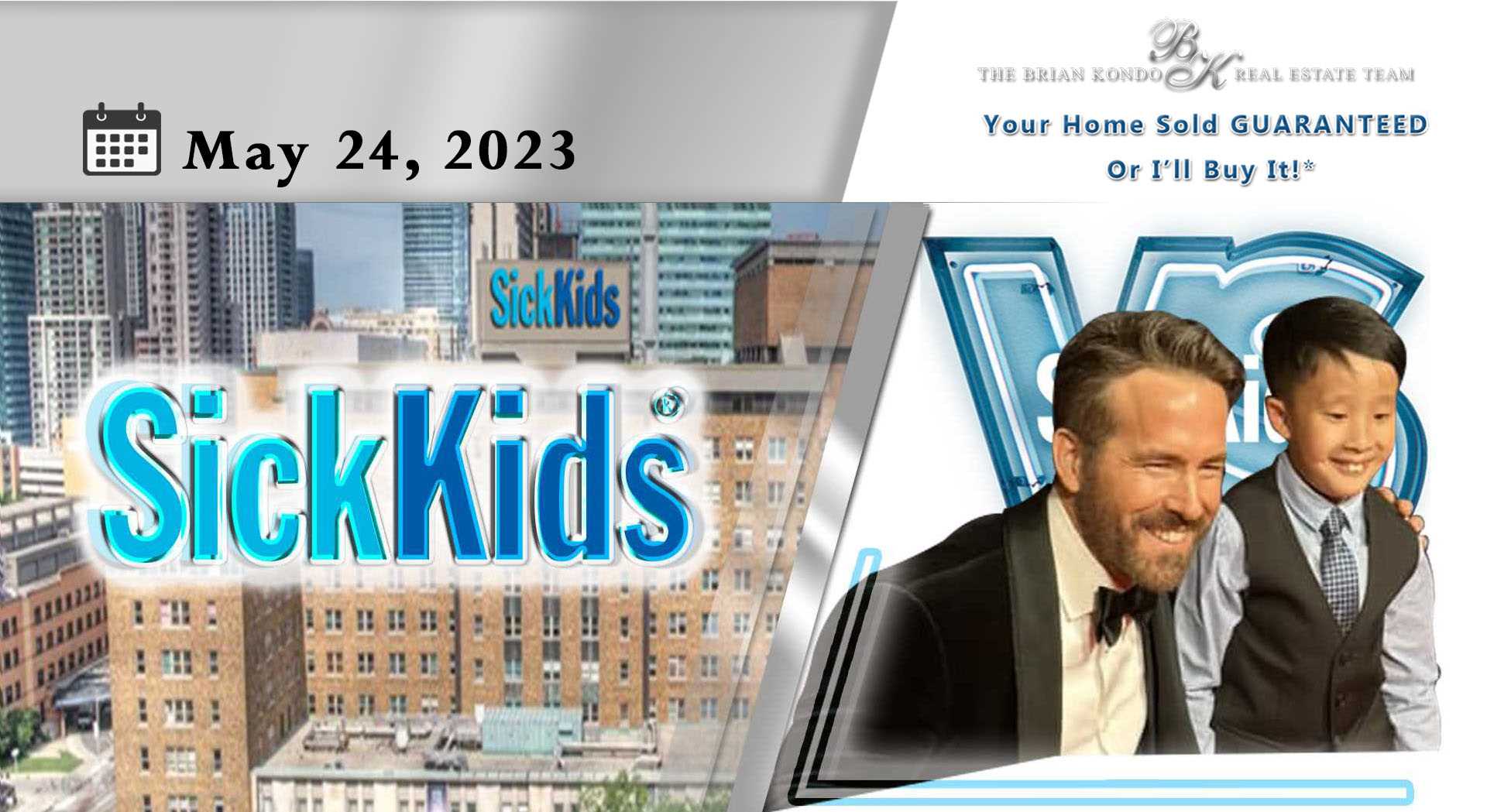 SickKids Hospital Story of The Week | Ryan Reynolds Fundraising Campaign for SickKids Children