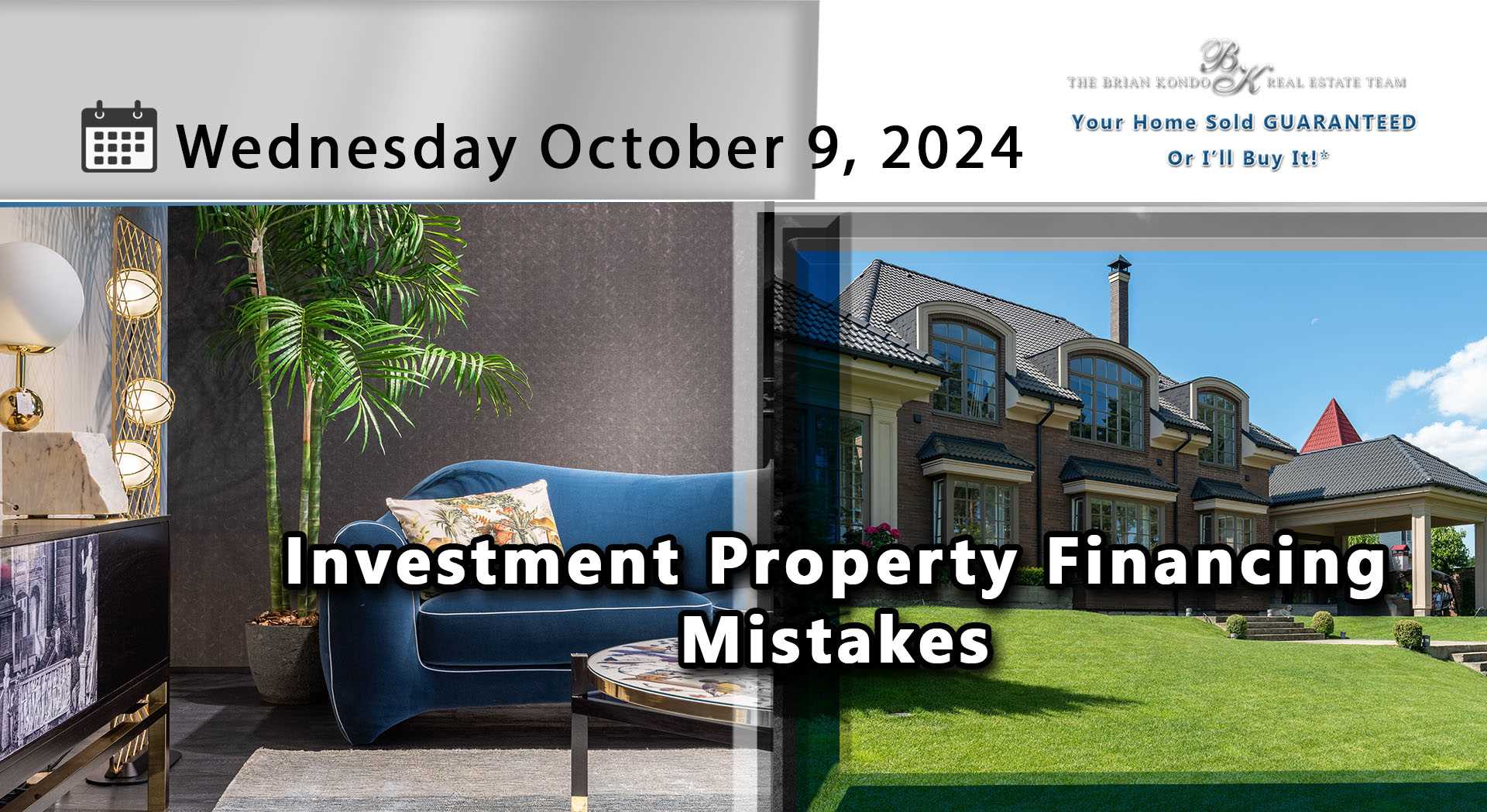 Investment Property Financing Mistakes