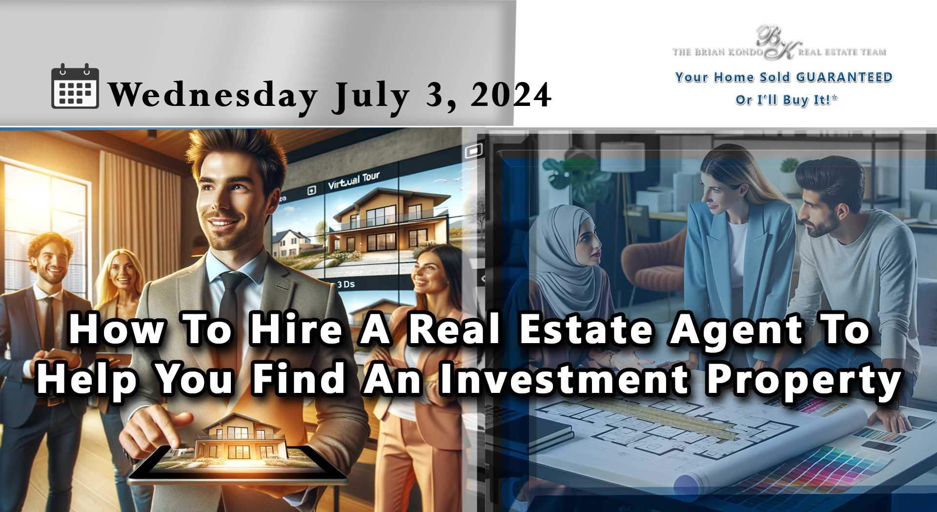 How To Hire A Real Estate Agent To Help You Find An Investment Property