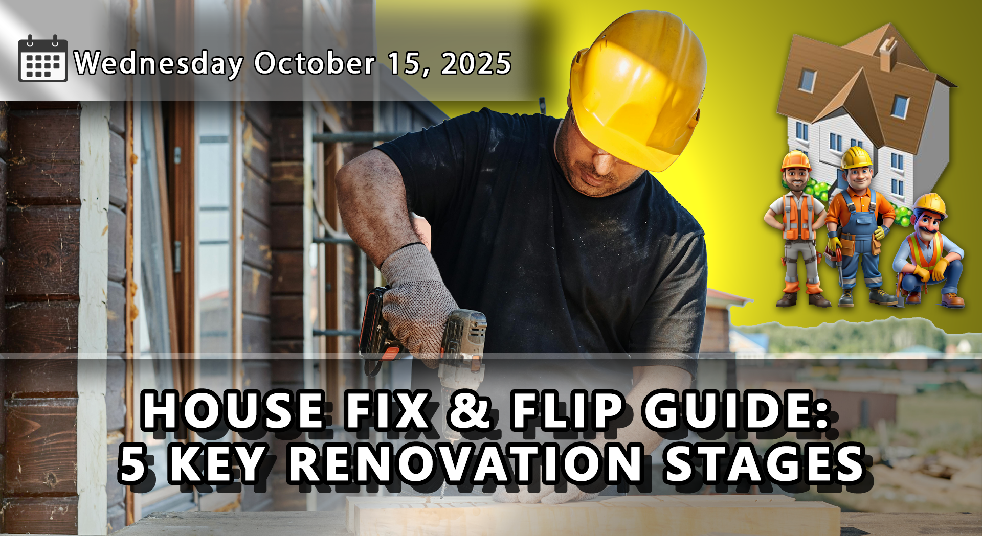 5 Practical Stages Of House Flipping