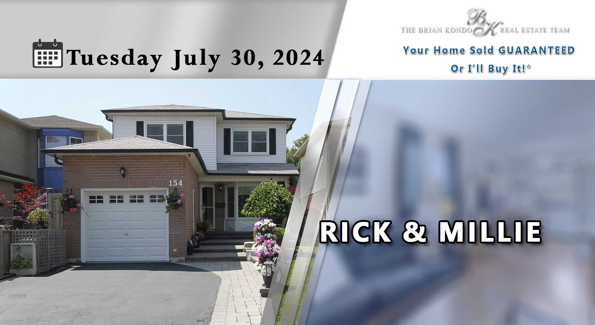 What Our Clients Had to Say About Working With The Brian Kondo Real Estate Team | Rick & Millie