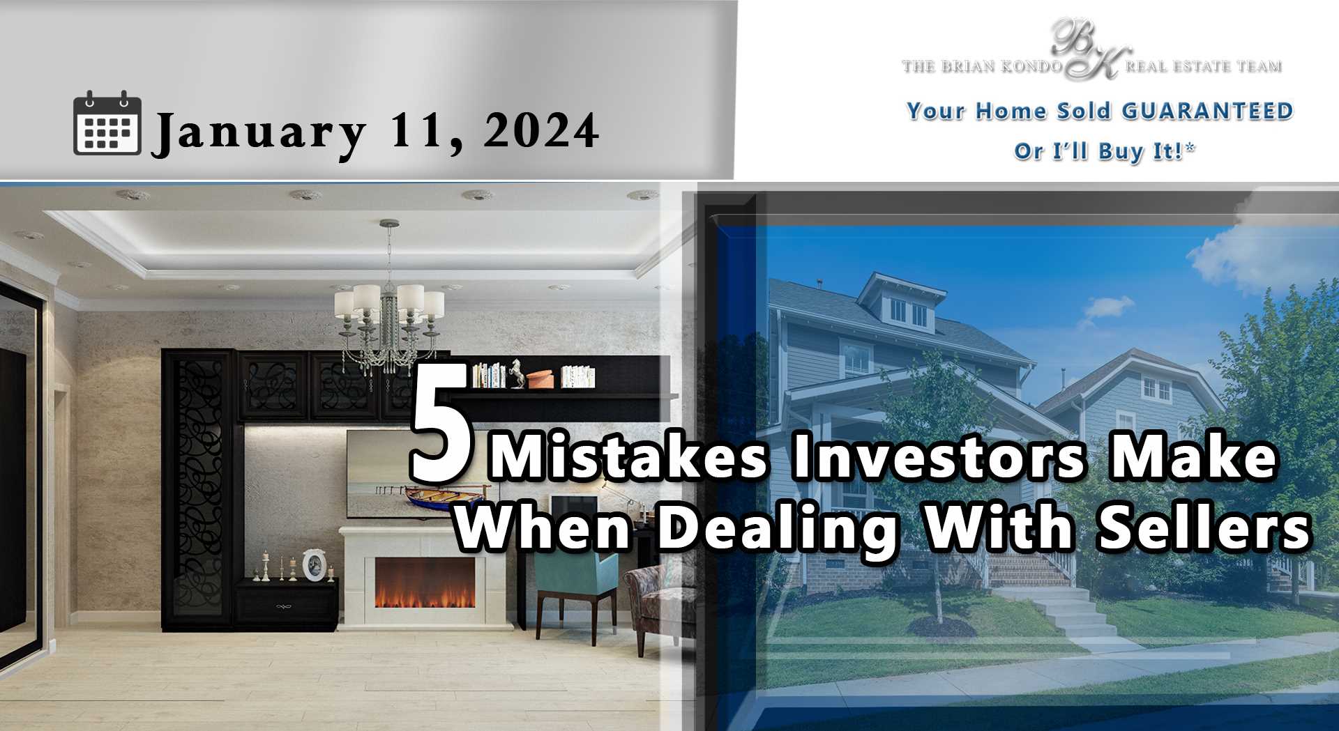 5 Mistakes Investors Make When Dealing With Sellers