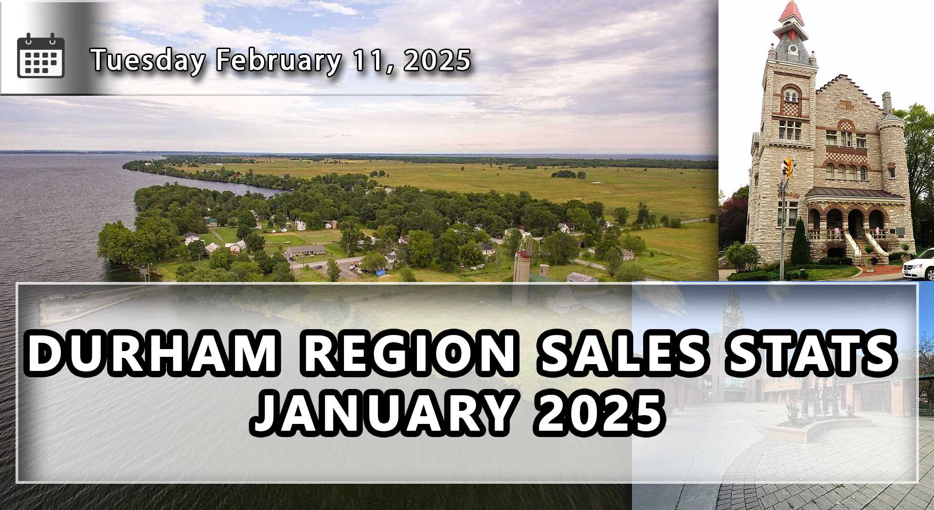 DURHAM REGION SALES STATS JANUARY 2025