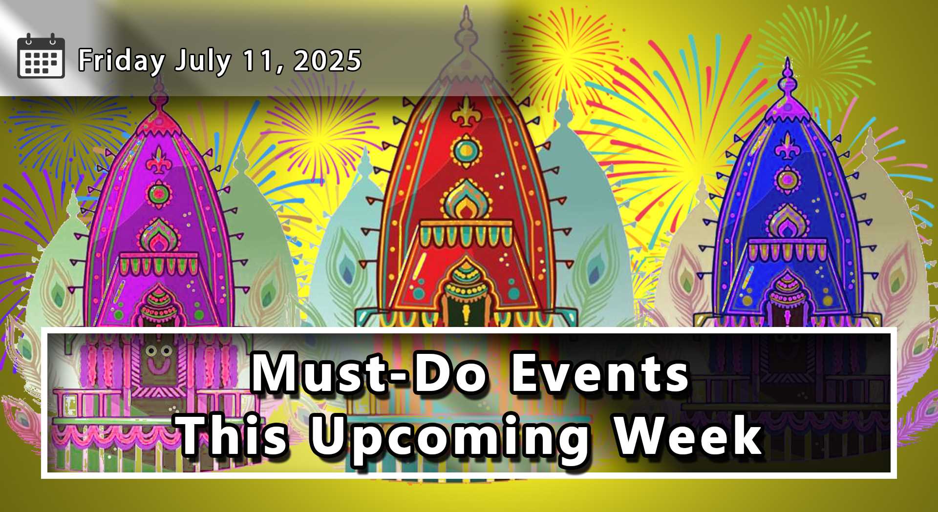 Things To Do and Dates To Remember Throughout Durham Region and The GTA For The Upcoming Week