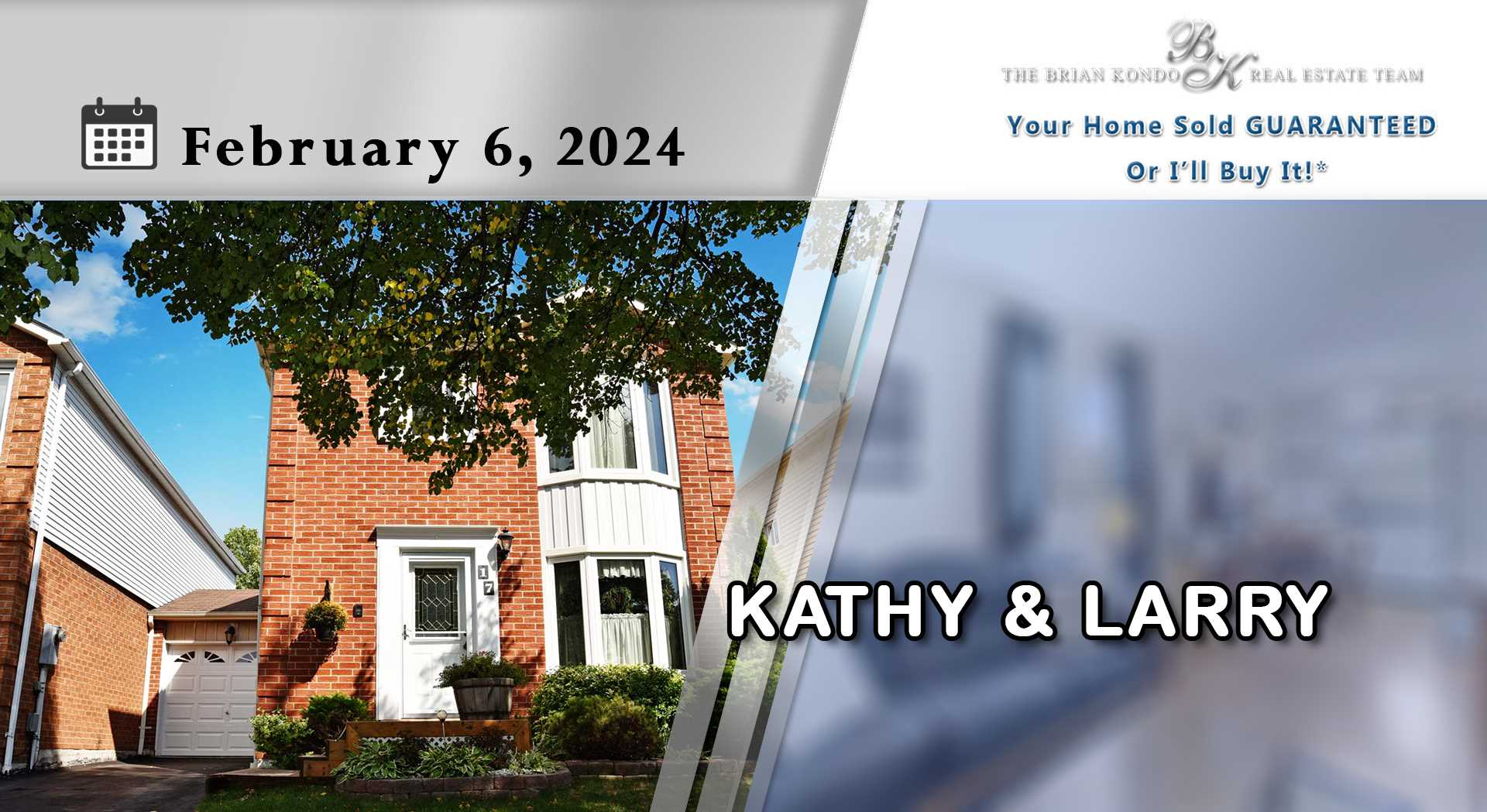 What Our Clients Had to Say About Working With The Brian Kondo Real Estate Team | Kathy & Larry