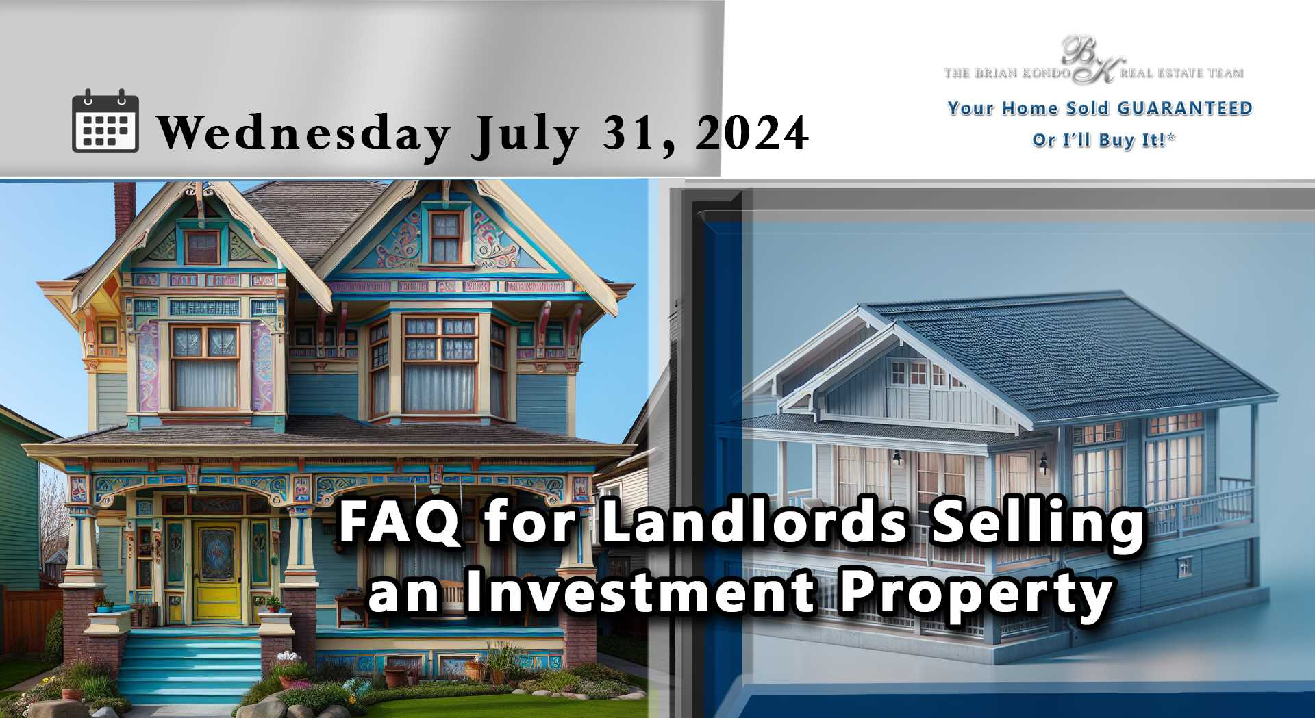 FAQ for Landlords Selling an Investment Property