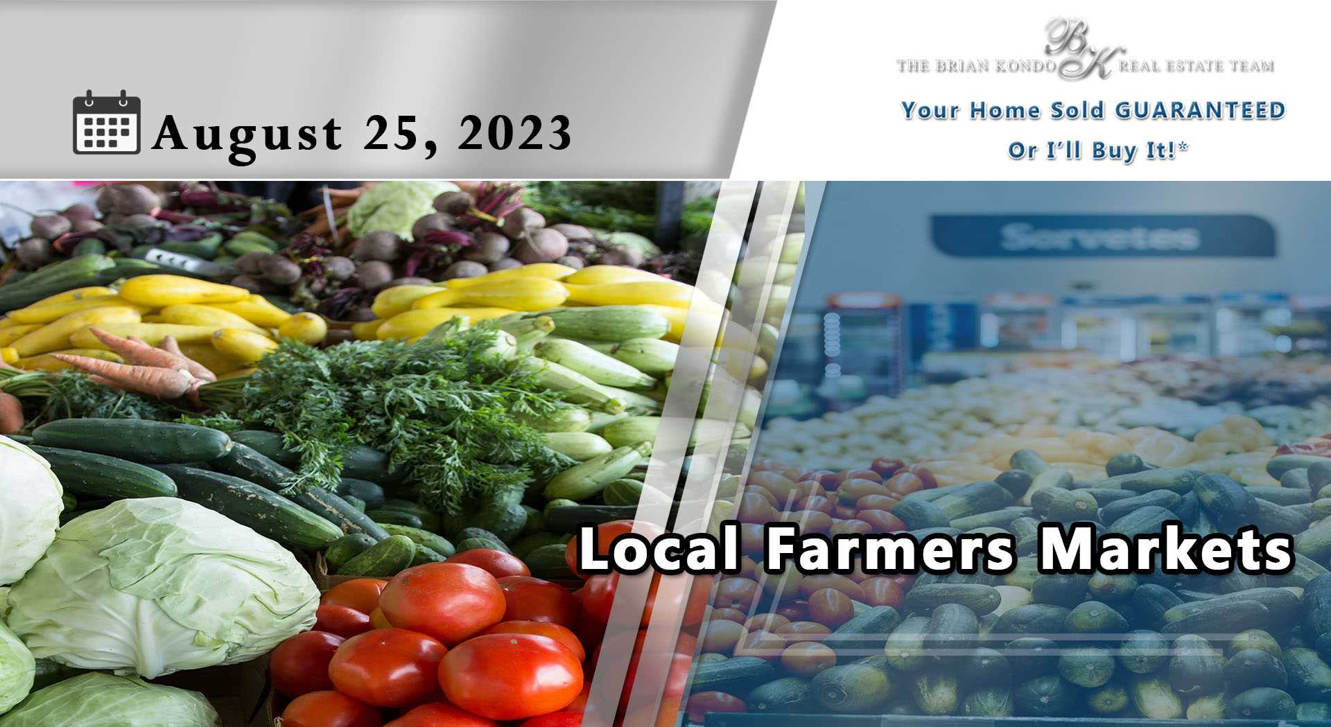 Things To Do in the GTA - Local Farmers Markets