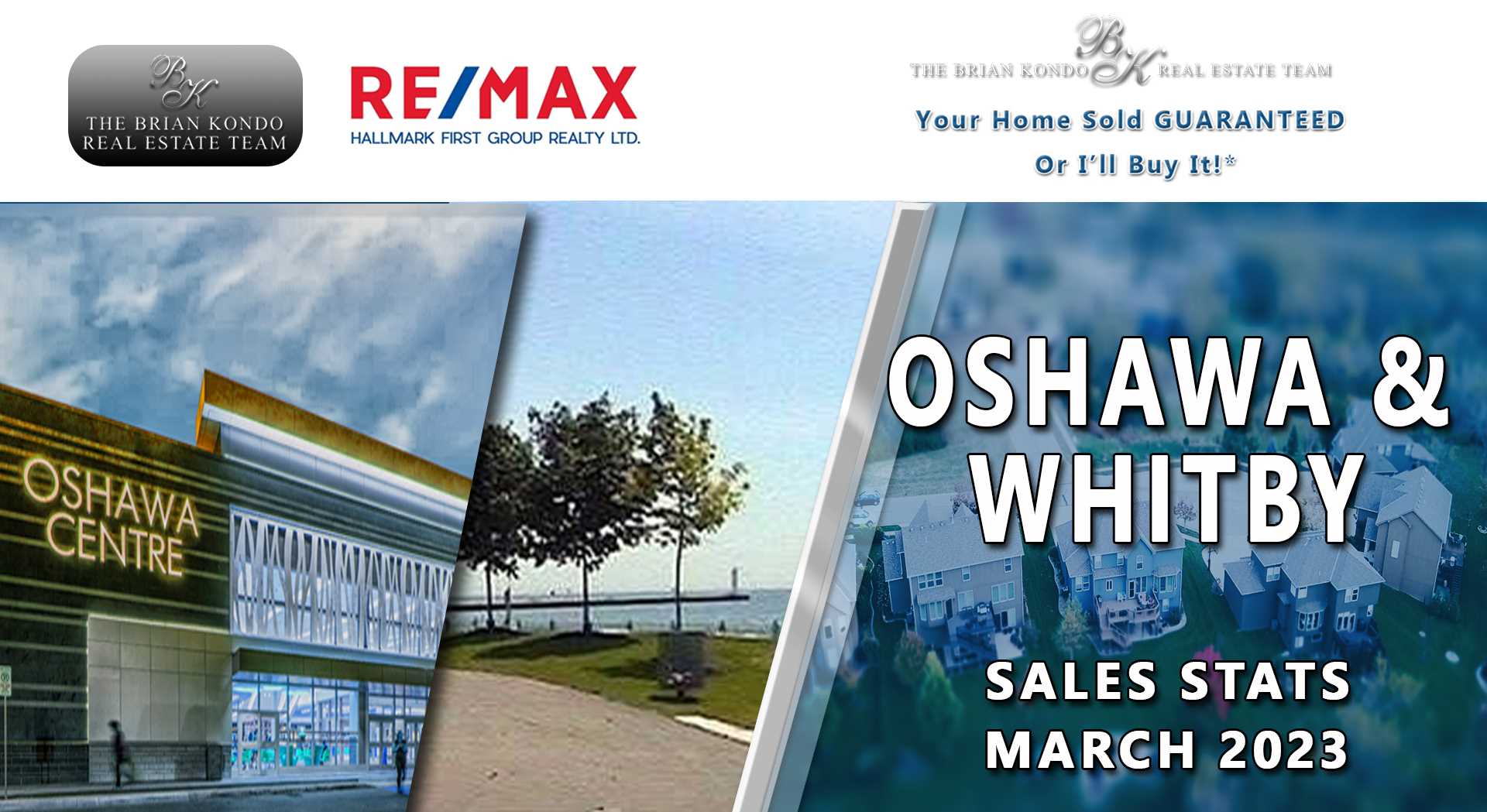 OSHAWA & WHITBY SALES STATS MARCH 2023