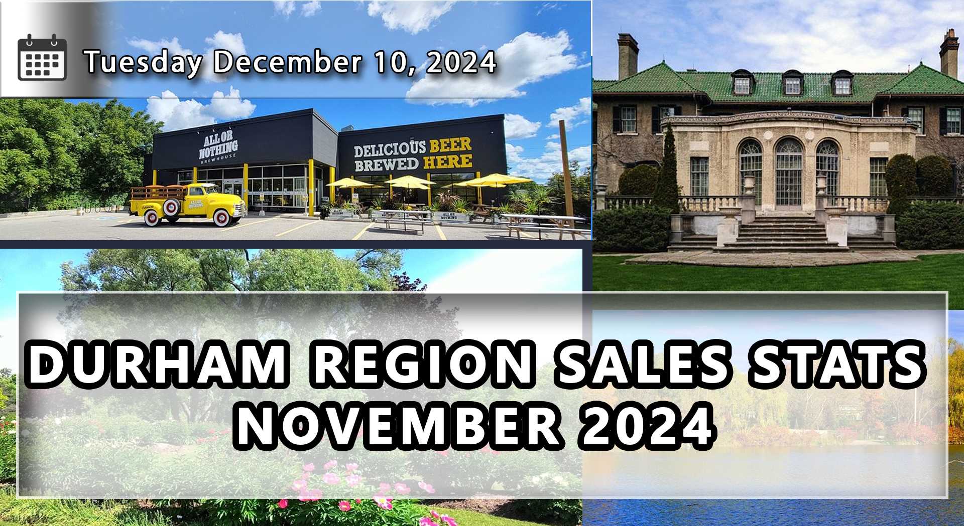 DURHAM REGION SALES STATS NOVEMBER 2024