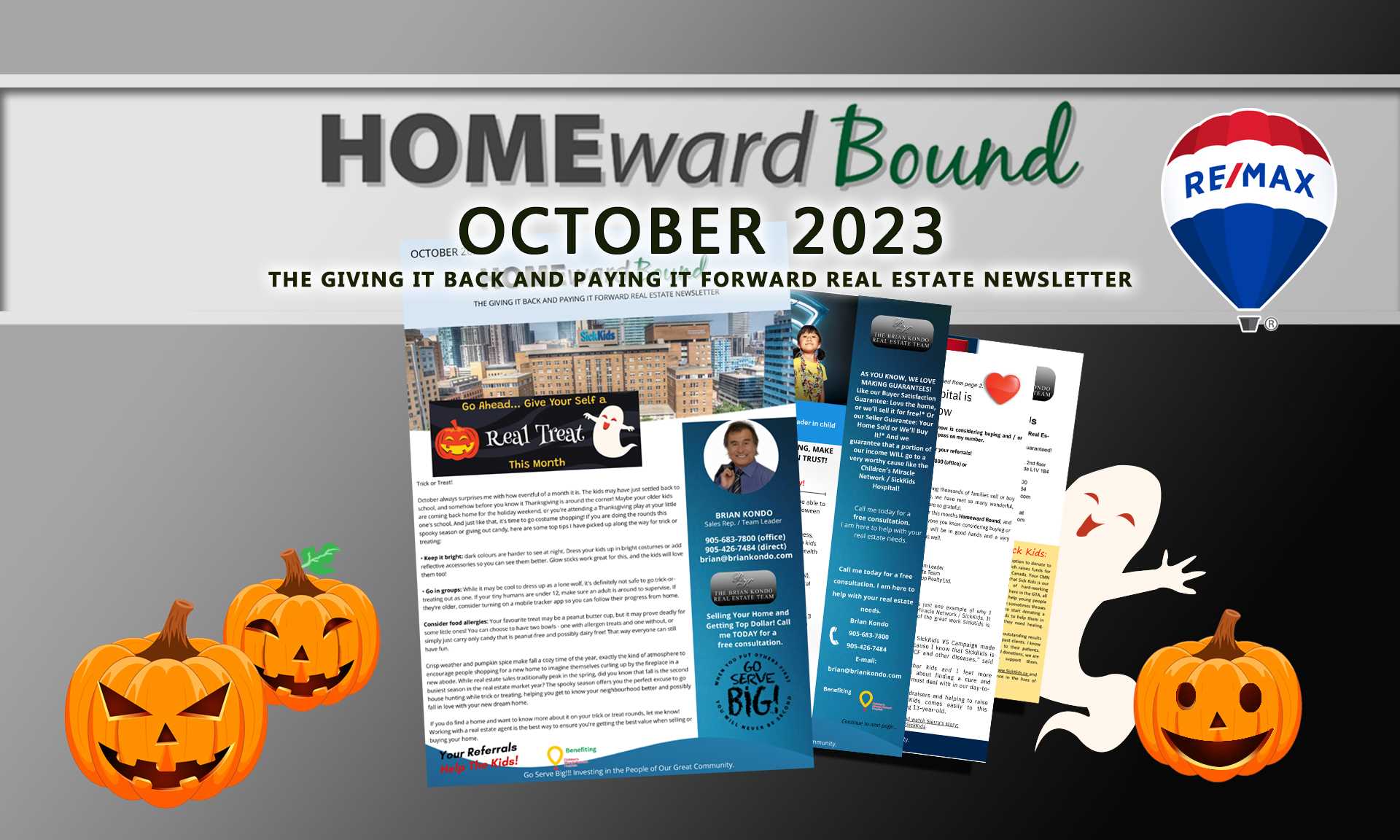 Homeward Bound Newsletter October 2023 | The Brian Kondo Real Estate Team