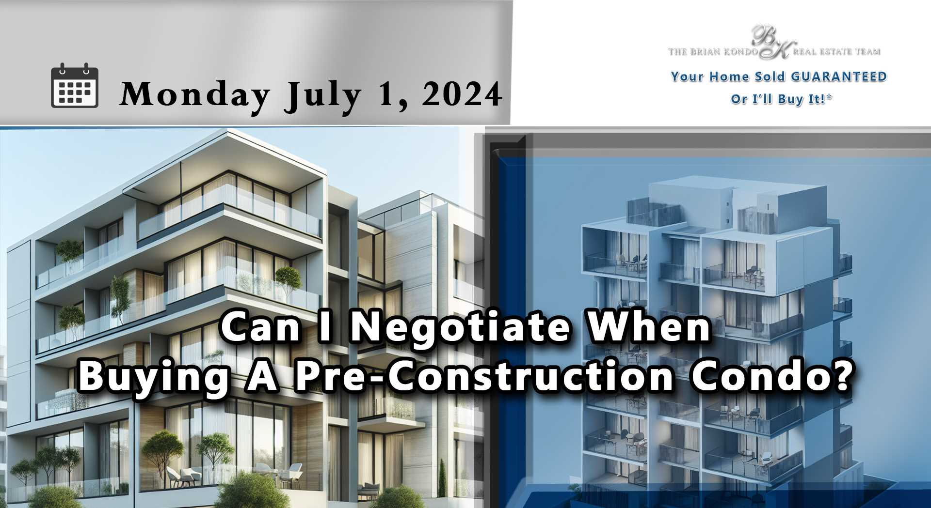 Can I Negotiate When Buying A Pre-Construction Condo?