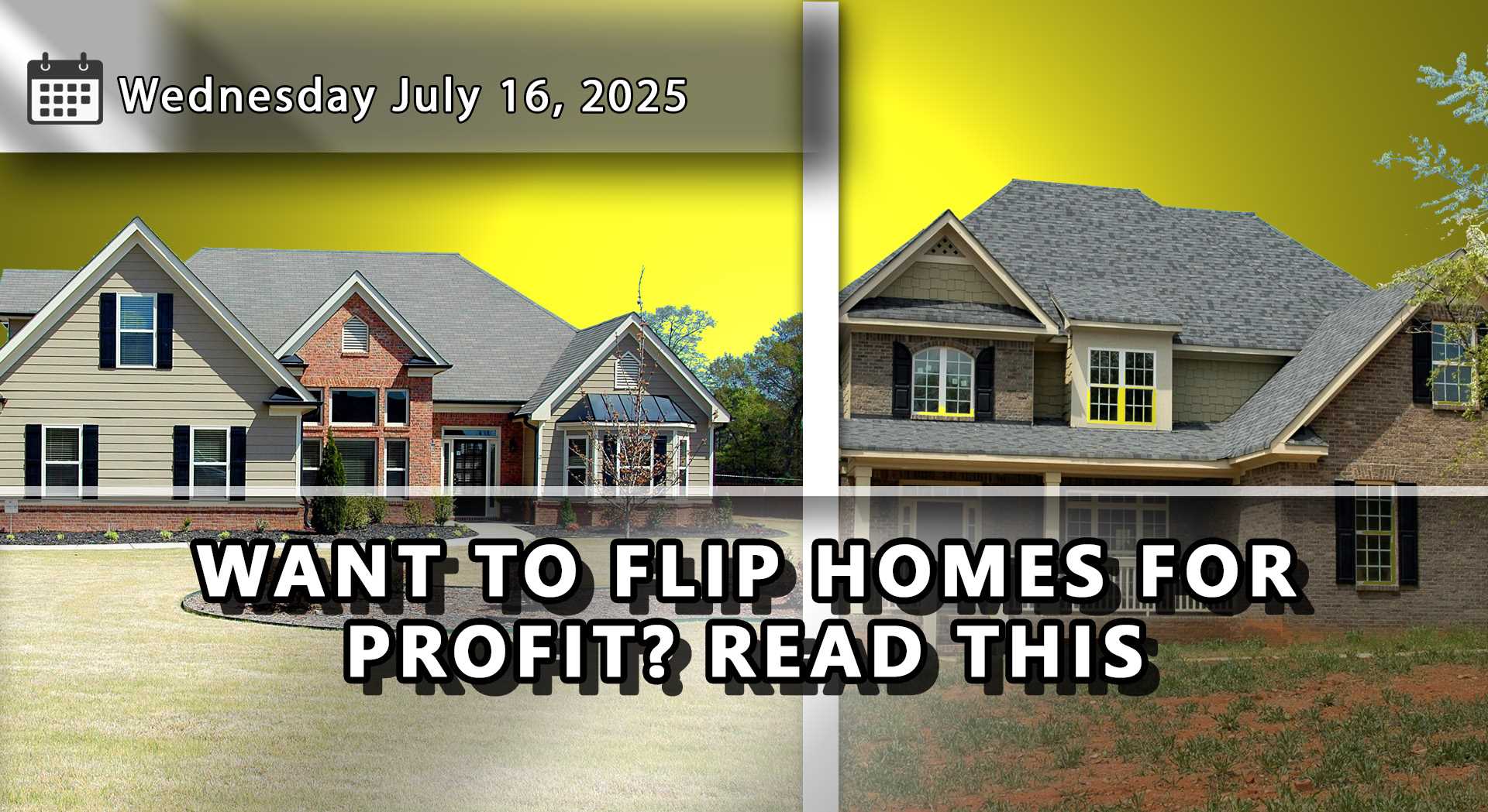 3 Secrets To Profitably Flipping Houses