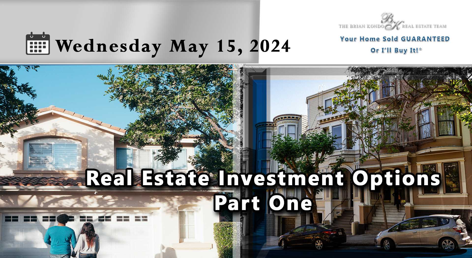 Real Estate Investment Options Part One