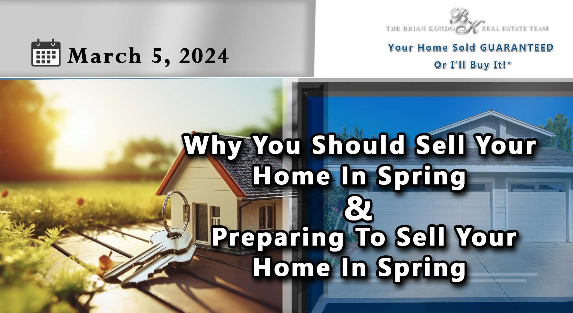 Why You Should Sell Your Home In Spring & Preparing To Sell Your Home In Spring
