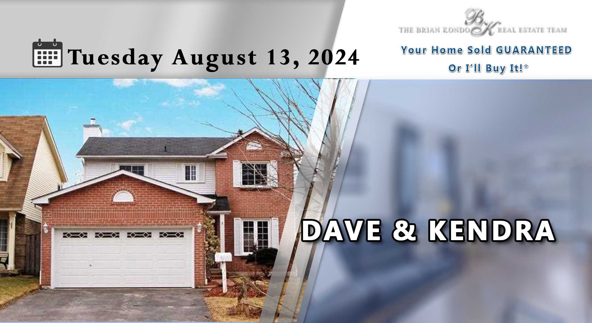 What Our Clients Had to Say About Working With The Brian Kondo Real Estate Team | Dave & Kendra