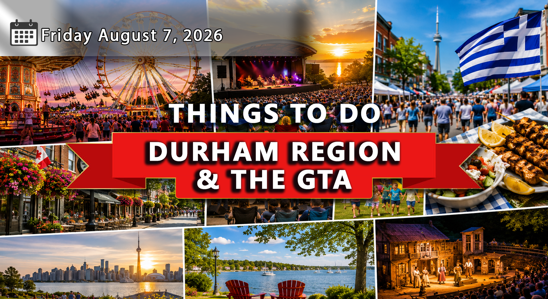Things To Do in Durham Region and the GTA - Saturday, August 8 to Friday, August 21, 2026