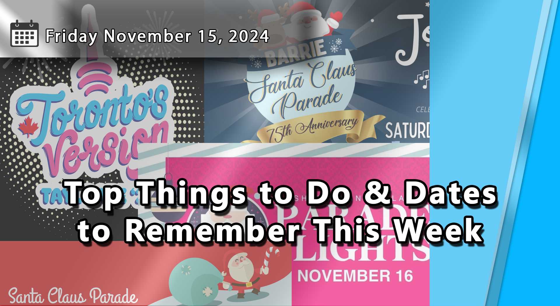 Things To Do and Dates To Remember Throughout Durham Region and The GTA For The Upcoming Week