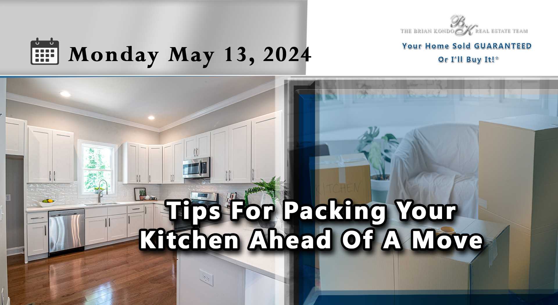 Tips For Packing Your Kitchen Ahead Of A Move