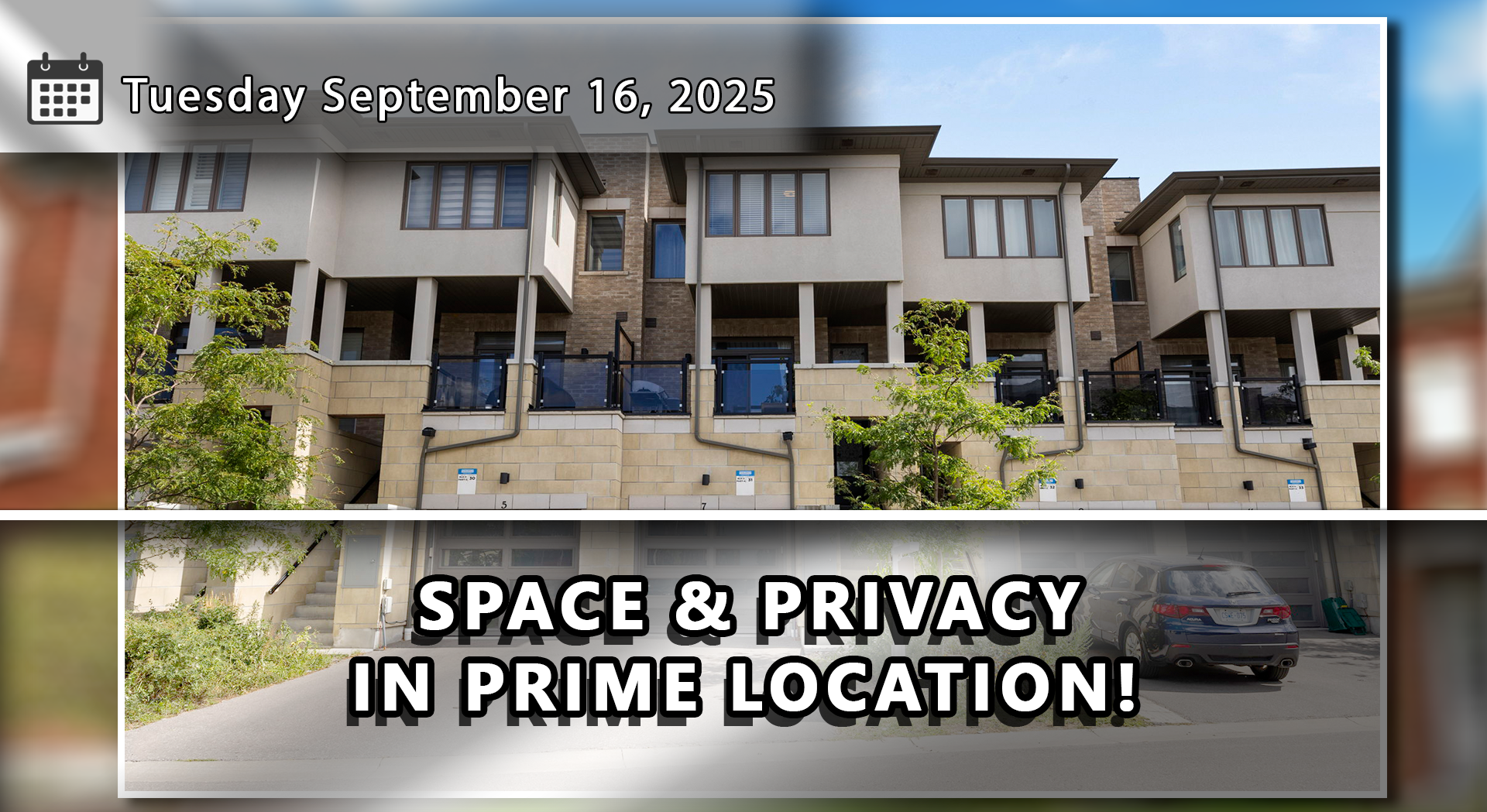 AN IDEAL BLEND OF SPACE, PRIVACY & LOCATION!