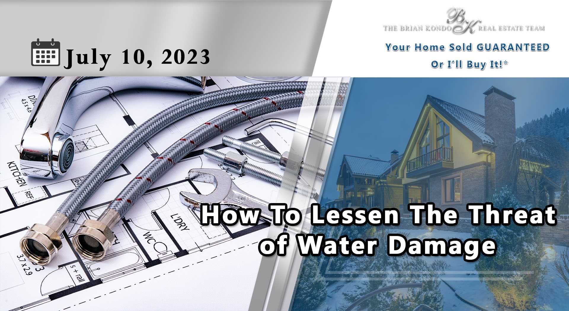 How To Lessen The Threat of Water Damage