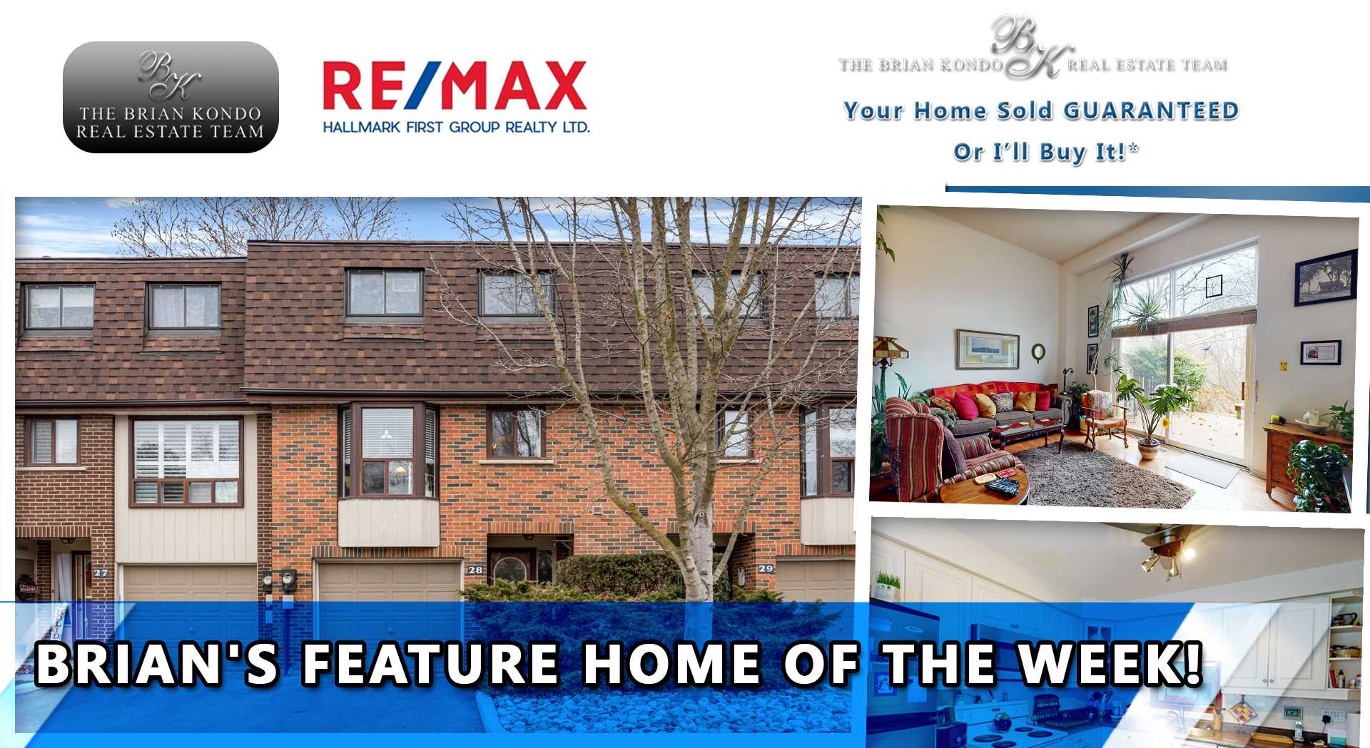 BRIAN'S FEATURE HOME OF THE WEEK! | Whitby | The Brian Kondo Real Estate Team