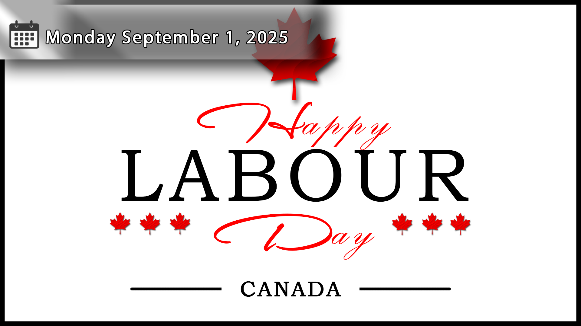 Labour Day 2025